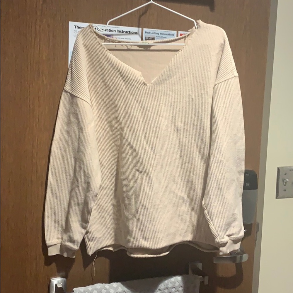 Tan sweater